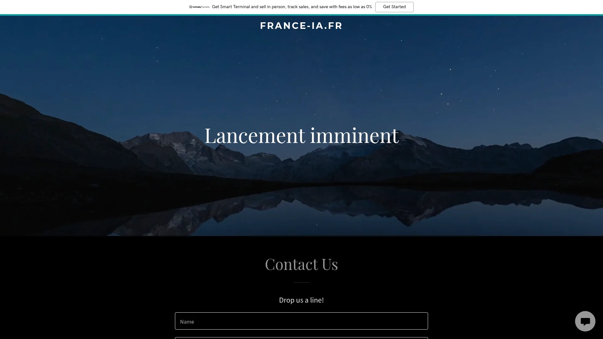 Capture d'écran du site france-ia.fr