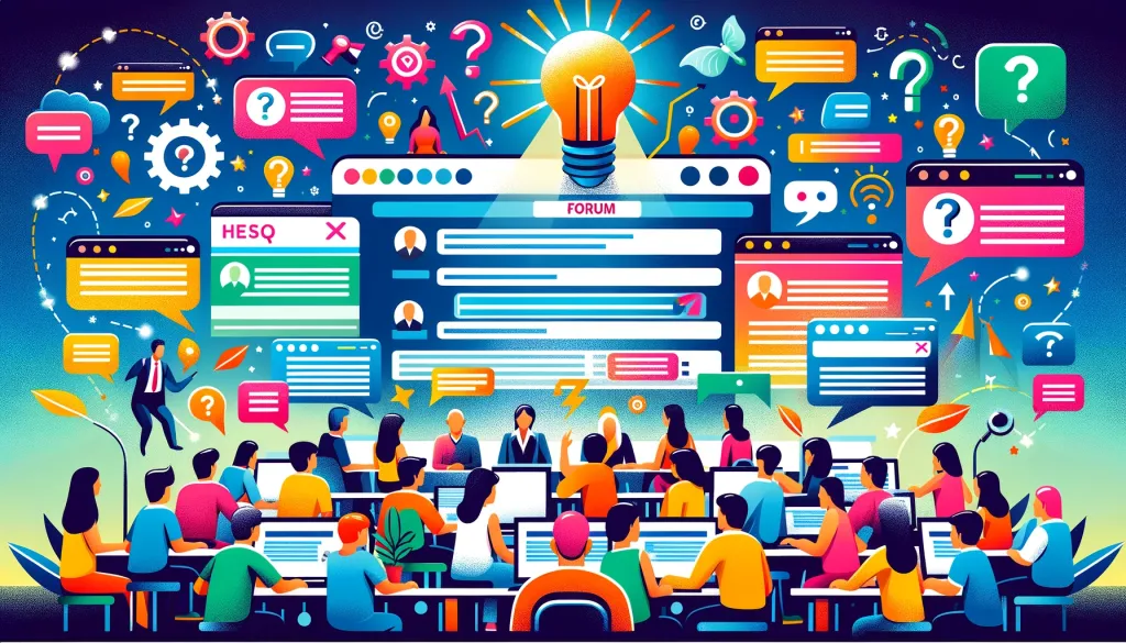 Forum collaboratif sur l'utilisation de l'intelligence artificielle dans le marketing digital
