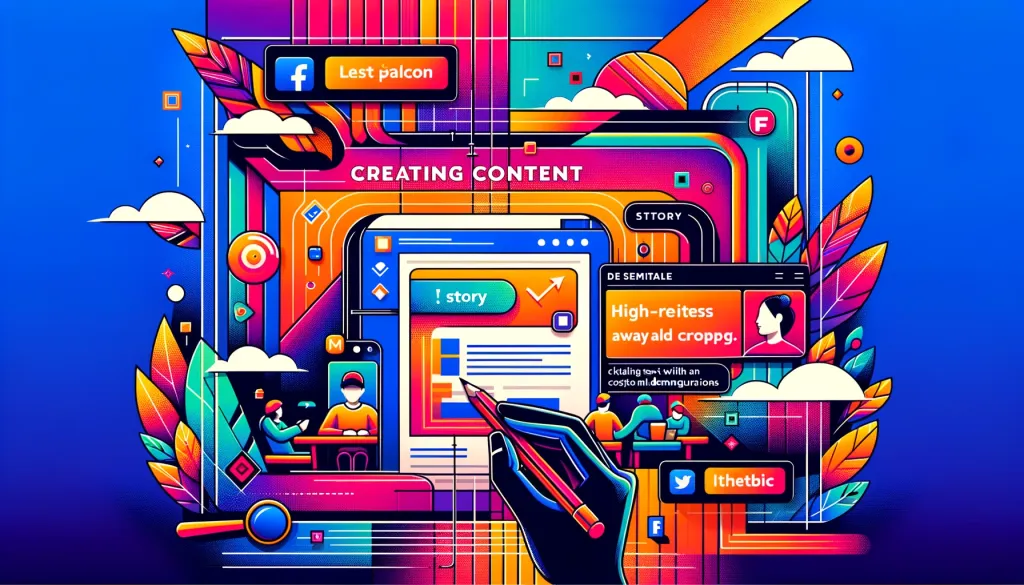 L'art de la création d'une story Facebook