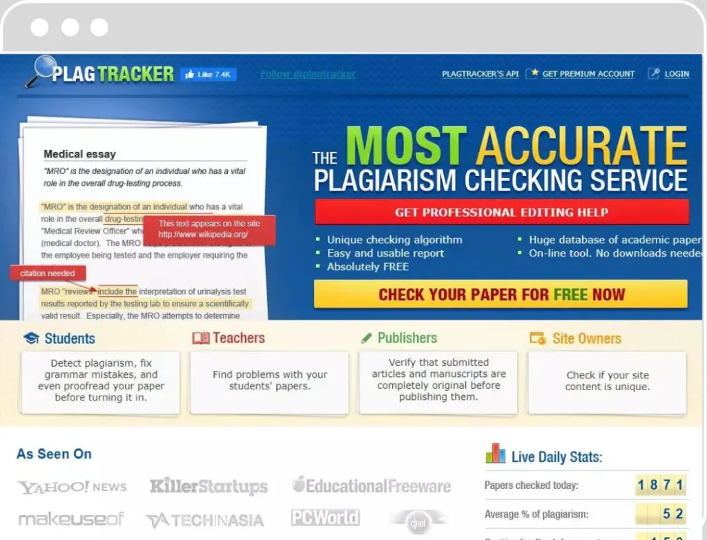 PlagTracker